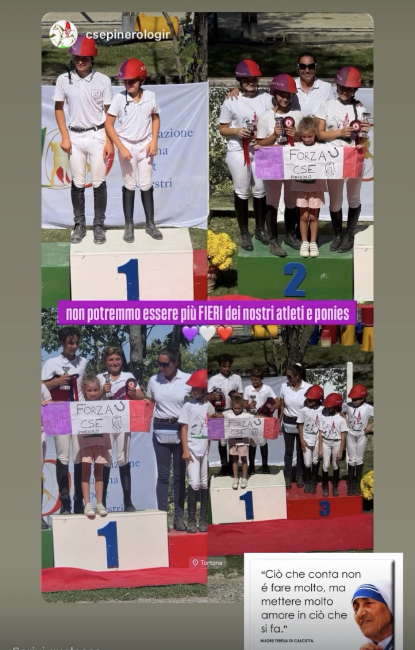 COPPA PIEMONTE PONY FISE 2026 
ORO-ARGENTO-BRONZO per Cse !!!